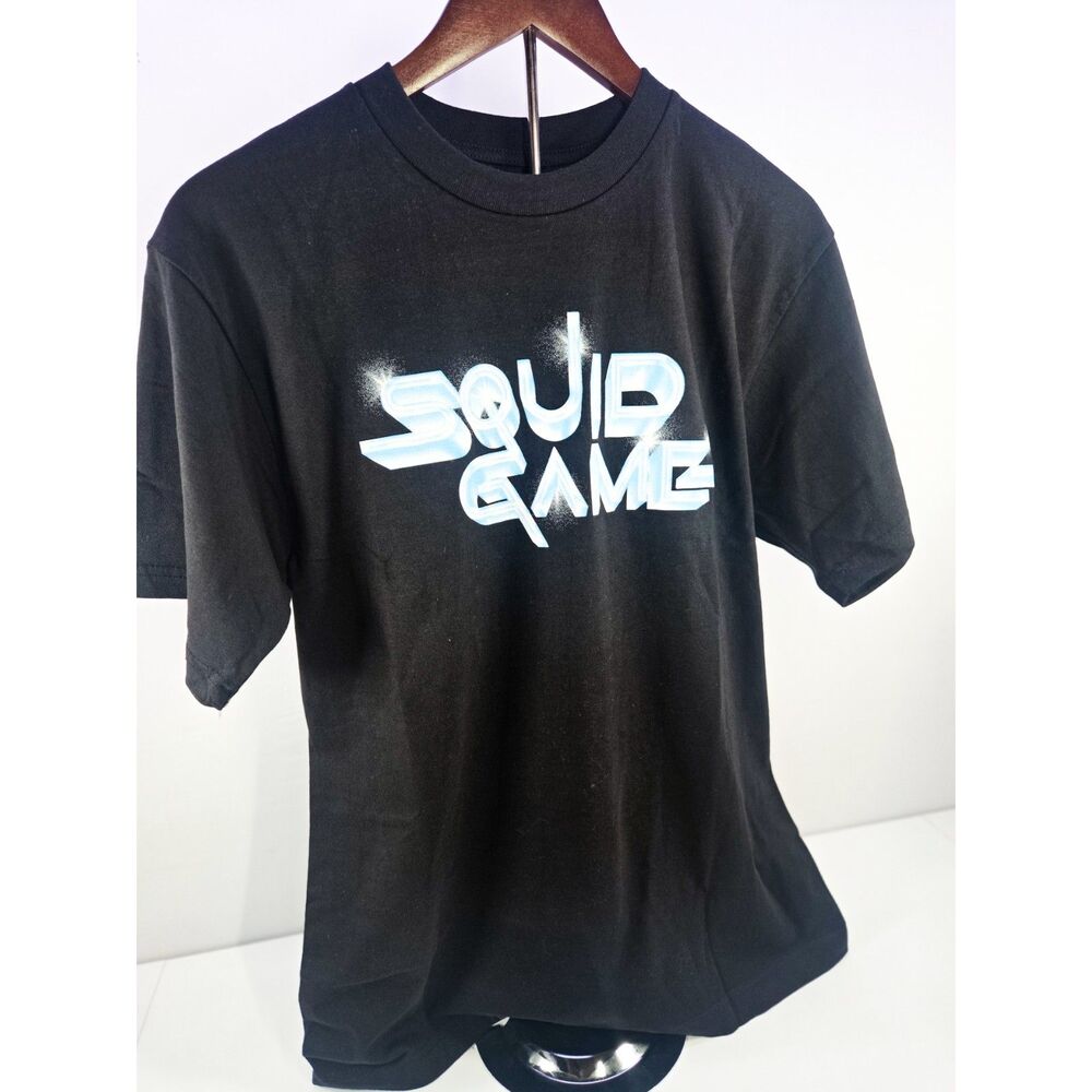 Netflix x Market Squid Game T-Shirt Black Pacsun NWT Medium